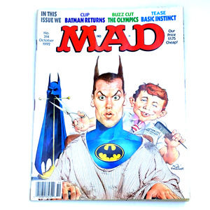 MAD Magazine October 1992 Issue No. 314